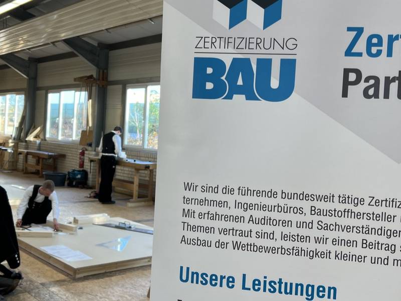 Aufbau 71. Deutsche Meisterschaften Bauhandwerk